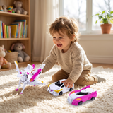 Magnetic Robot Car – Transformable Toy for Kids