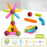 Magnetic Building Set – Sticks and Connectors