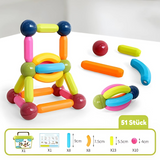 Magnetic Building Set – Sticks and Connectors