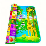 Reversible Non-Slip Foam Mat for Infants, 180x120 cm