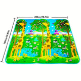 Reversible Non-Slip Foam Mat for Infants, 180x120 cm