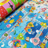 Reversible Non-Slip Foam Mat for Infants, 180x120 cm