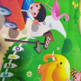 Reversible Non-Slip Foam Mat for Infants, 180x120 cm