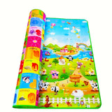 Foam Play Mat for Infants, Reversible Non-Slip, 180x120 cm