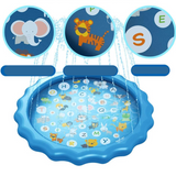 Water Play Mat with Fountain – Outdoor Summer Game for Kids
