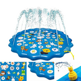 Water Play Mat with Fountain – Outdoor Summer Game for Kids