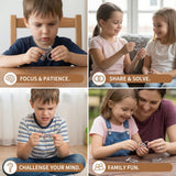 Metal Puzzle Set, Logical Strategy Game