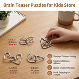 Metal Puzzle Set, Logical Strategy Game