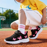 Soft and Lightweight Sports Shoes for Girls with a Cheerful Print.