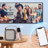 Mini Karaoke Kit, Wireless Microphone with Speaker