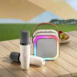 Mini Karaoke Kit, Wireless Microphone with Speaker