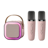 Mini Karaoke Kit, Wireless Microphone with Speaker