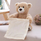 Ours Peek-a-Boo, interactive talking plush toy