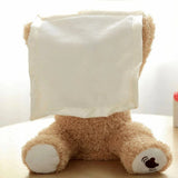 Ours Peek-a-Boo, interactive talking plush toy