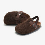 Children's Wool Moccasins, Unisex, Slip-On