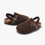Children's Wool Moccasins, Unisex, Slip-On