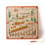 Montessori Number and Color Maze – Learning Through Play for Children