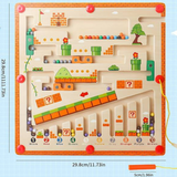 Montessori Number and Color Maze – Learning Through Play for Children
