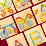 Montessori Puzzle Board – Creative Thinking and Play for Children