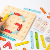 Montessori Puzzle Board – Creative Thinking and Play for Children