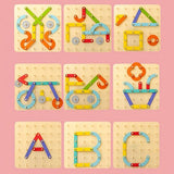 Montessori Puzzle Board – Creative Thinking and Play for Children