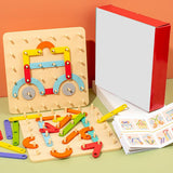 Montessori Puzzle Board – Creative Thinking and Play for Children