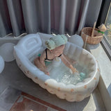 Inflatable Bathtub for Infants, Compact Travel Model