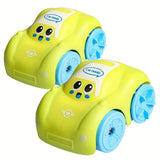 Wind-up Bath Toy Boat, Amphibious Vehicle for Land and Water