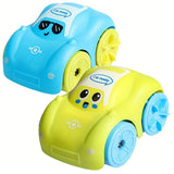 Wind-up Bath Toy Boat, Amphibious Vehicle for Land and Water