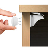 Invisible Child Lock, Magnetic Locks for Cabinets and Drawers Without Drilling
