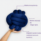 Weighted sensory pillow for cuddling, soothing pillow
