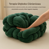 Weighted sensory cushion, cushion providing deep pressure