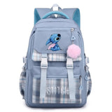 Large Capacity School Backpack, Stitch Bag