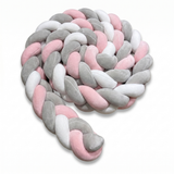 Braided Bed Bumper – Handmade, Decorative
