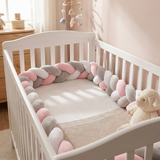 Braided Bed Bumper – Handmade, Decorative