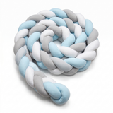 Braided Bed Bumper – Handmade, Decorative