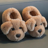 Children's Plush Slippers, Soft and Non-Slip