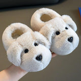Children's Plush Slippers, Soft and Non-Slip
