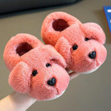 Children's Plush Slippers, Soft and Non-Slip