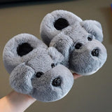 Children's Plush Slippers, Soft and Non-Slip