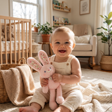Cuddly Plush Rabbit – Soft Sensory Toy