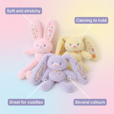 Cuddly Plush Rabbit – Soft Sensory Toy