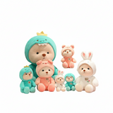 2 in 1 Plush Bear – Plush Toy and Pillow in One Item
