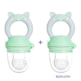 Baby Fruit Distributor, Silicone Teething Ring for Feeding