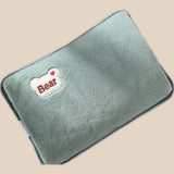 Rechargeable heating pad, plush, heats quickly and easy to use