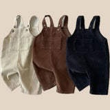 Corduroy Overalls for Infants, Unisex Cotton