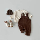 Corduroy Overalls for Infants, Unisex Cotton