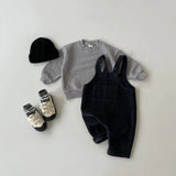 Corduroy Overalls for Infants, Unisex Cotton