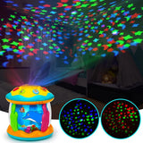 Montessori Tummy Time Projector, Ocean with Music