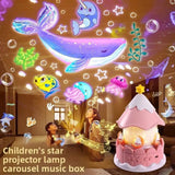 Star Projector, Musical Night Light with 12 Themes